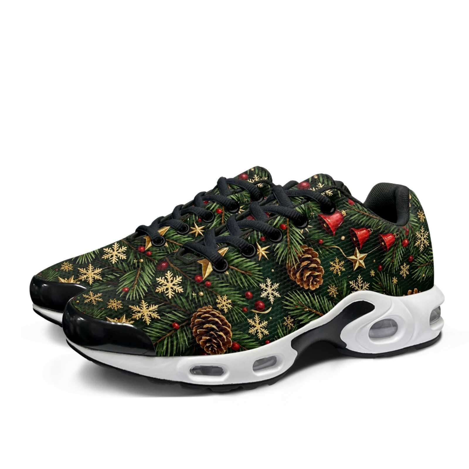 펜스트롤 크리스마스 남성용 에어 쿠션 러닝화, 솔방울  - Air Cushion Jogger Shoes Men 리뷰 및 가격